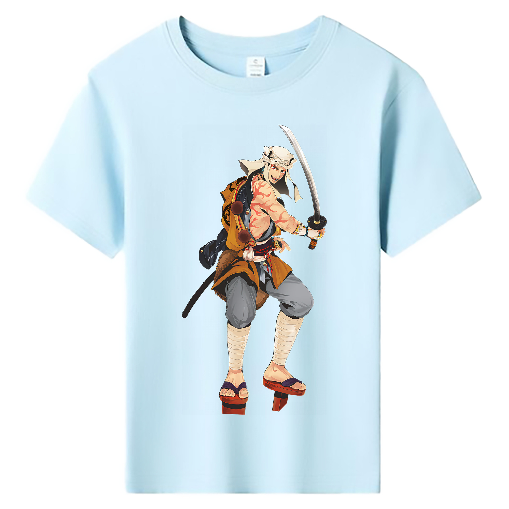 （画像用） 刀剣乱舞 Touken Ranbu 綿100％キッズTシャツ（フロントプリント）